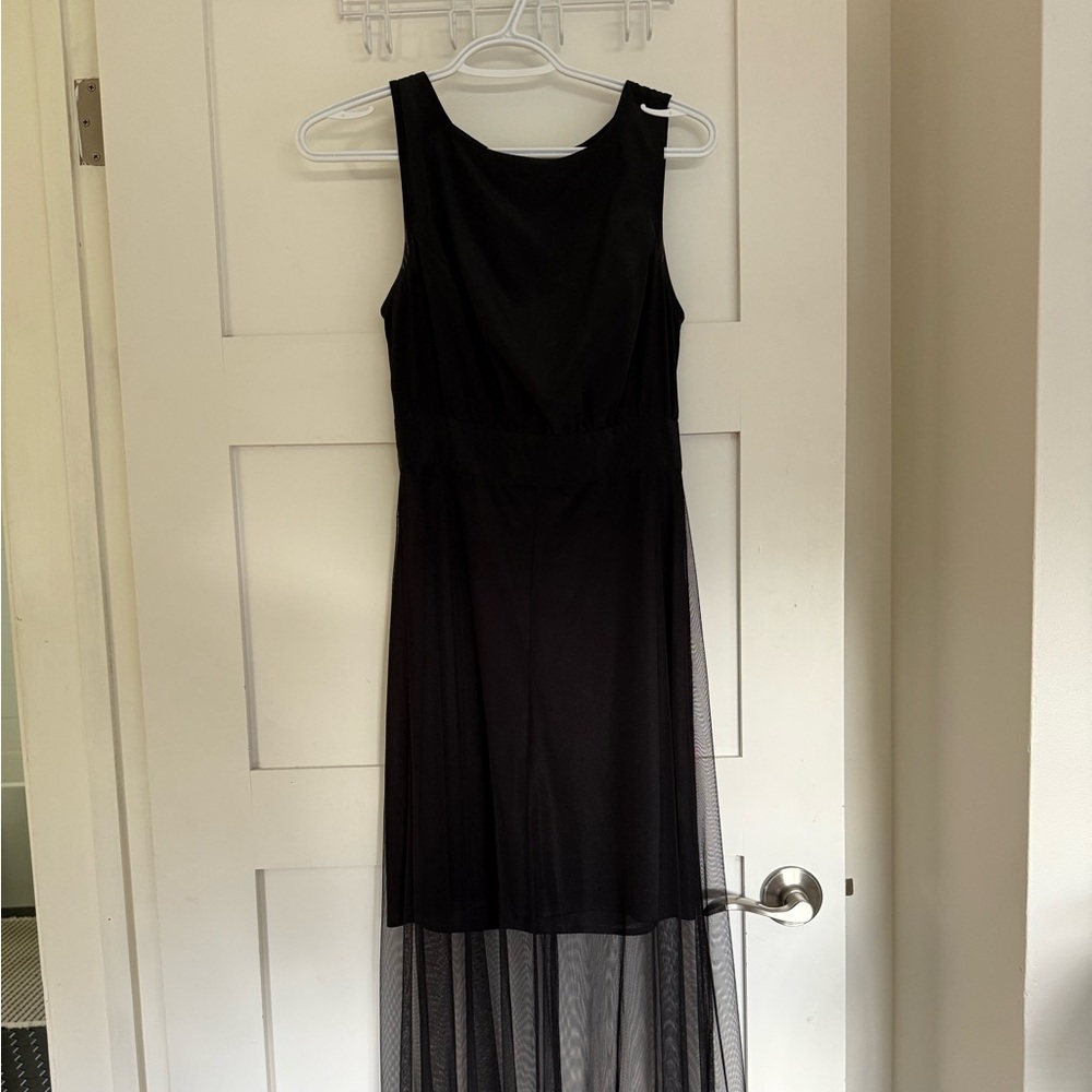 Vintage mixed maxi gown